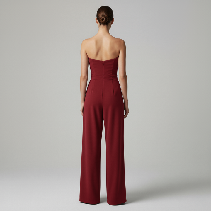 Cecilia | Eleganter Ein Schulter Jumpsuit