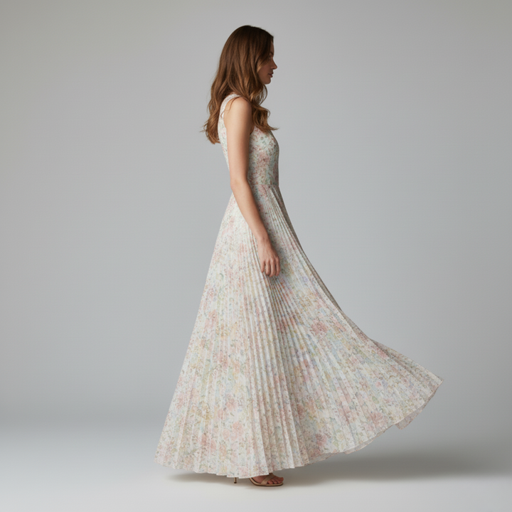 Alessia | Elegantes, ärmelloses Maxikleid