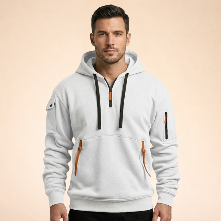 David | Breathable and Comfortable Zip-Up Hoodie