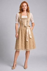 Theresa | Romantic Oktoberfest Dirndl Dress with Lace Blouse