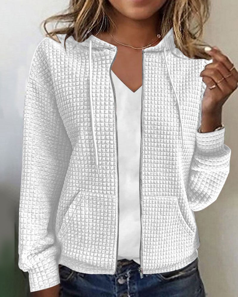 Calia | Hoodie Cardigan – Stylish Zip-Up for Women
