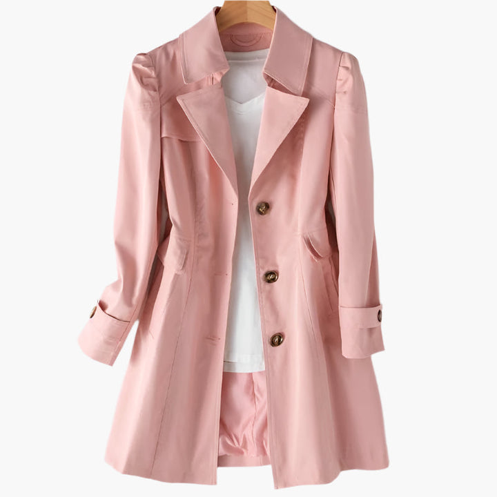 Elena | Long, Elegant Trench Coat for Stylish Appearances