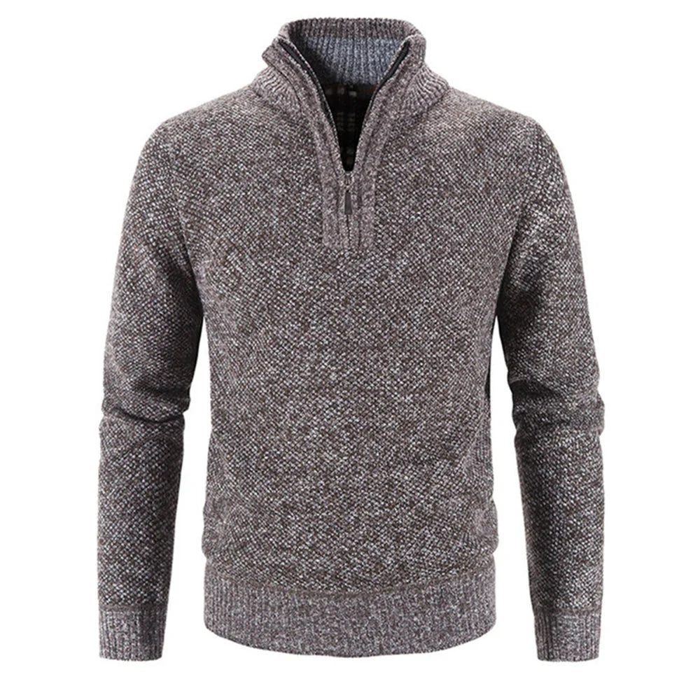 Warmo | Fleece Zip Sweater für Männer – Eleganter Stil