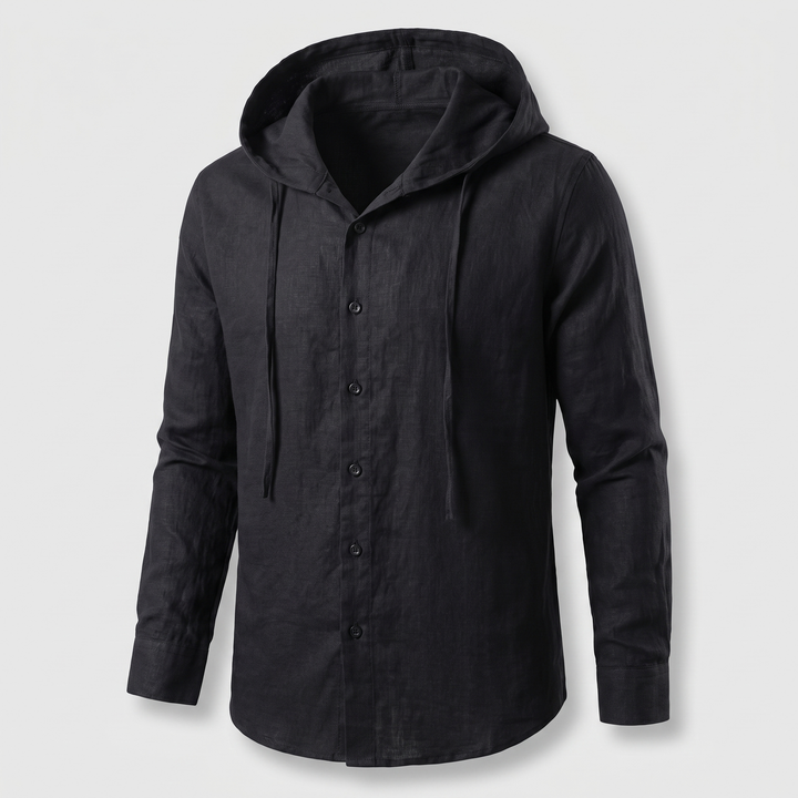 Glen | Linen Hoodie – Komfortable Passform für Herren