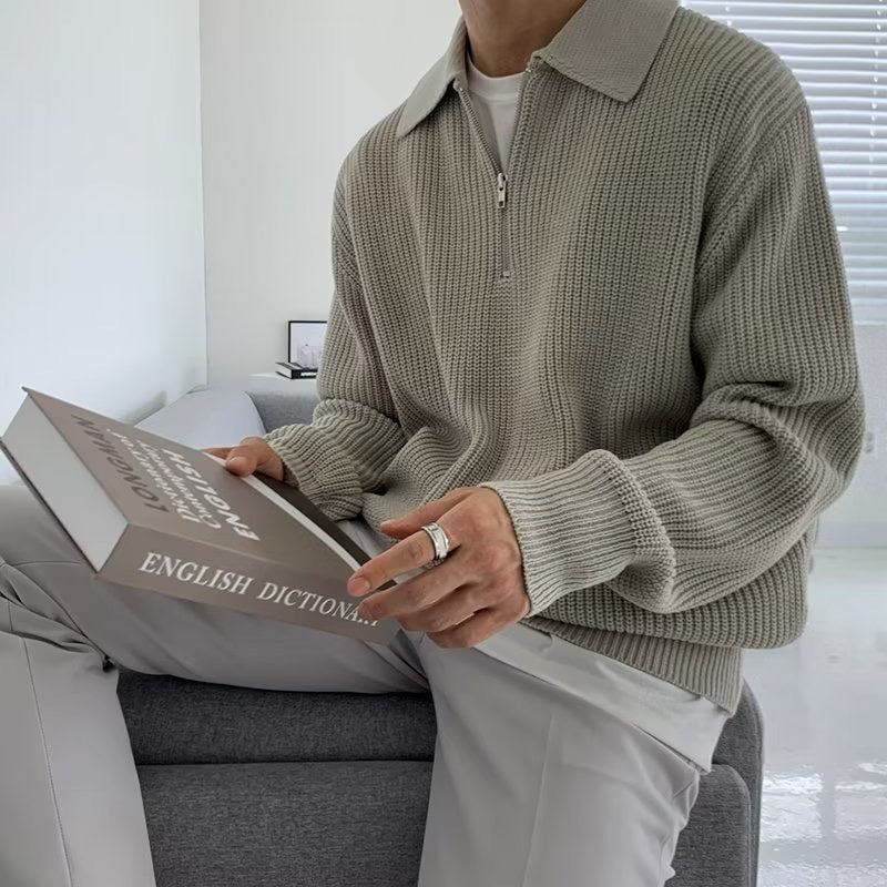 Monaco | Zip Sweater – Moderner Look für Männer