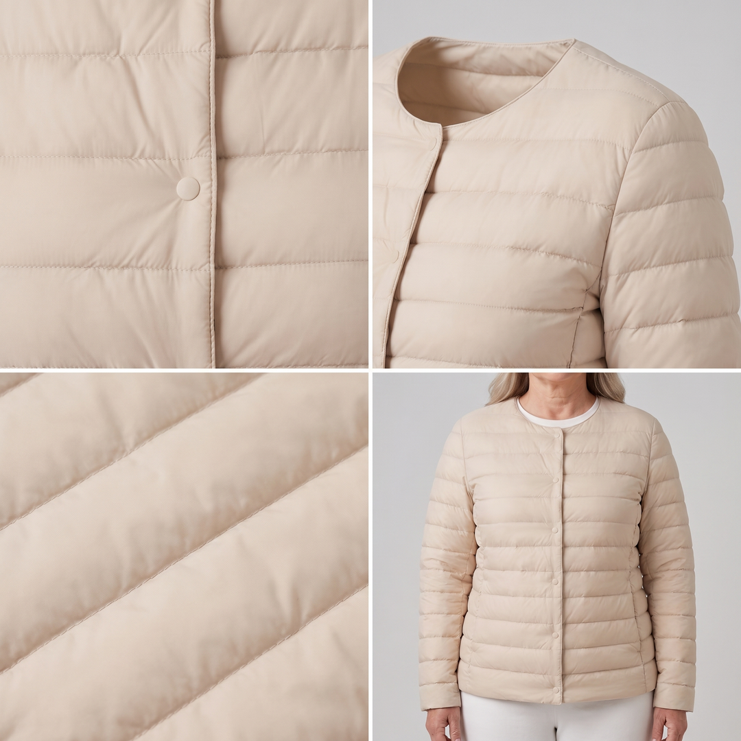 Mira | Leichte Stepp-Pufferjacke – Klassisches Design für Damen