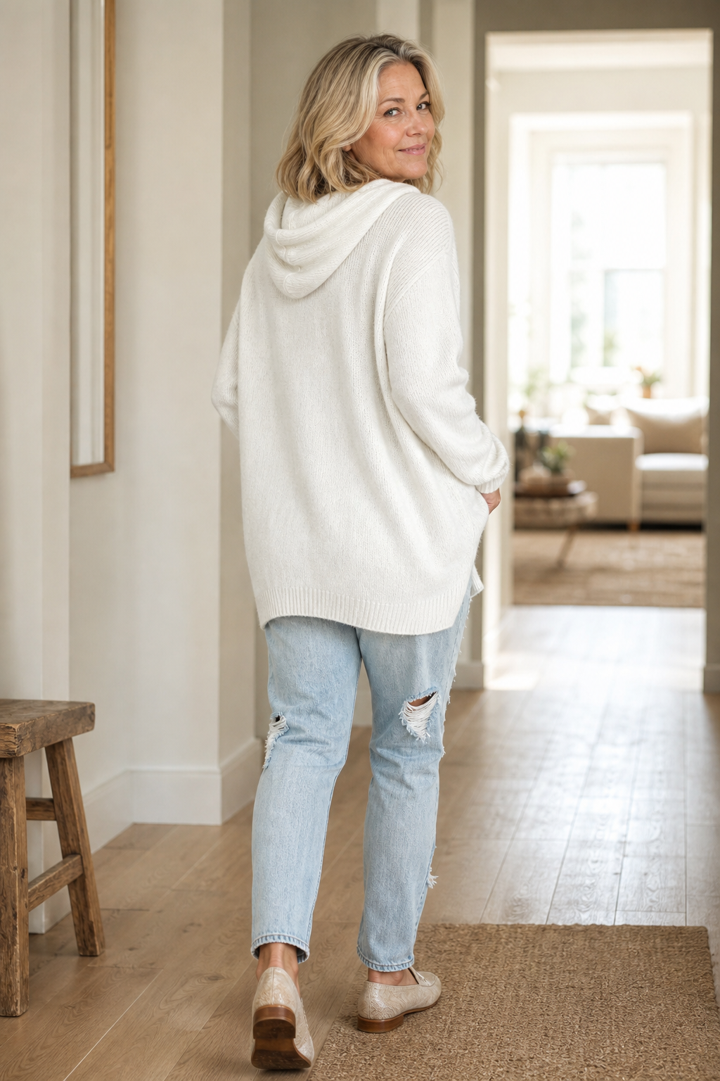 Wearbella | Hooded Knit Sweater – Bequemer Look für Frauen