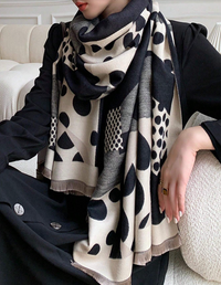 Sophie | Expressive patterned scarf with lightweight comfort and timeless style