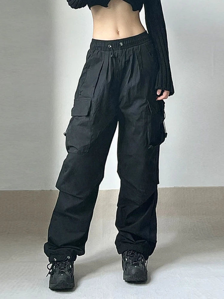 Laura | Modern and Comfortable Wide-Leg Cargo Pants
