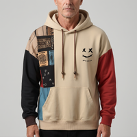 Jonas | Markanter Und Lässiger Kontrast Kapuzenpullover