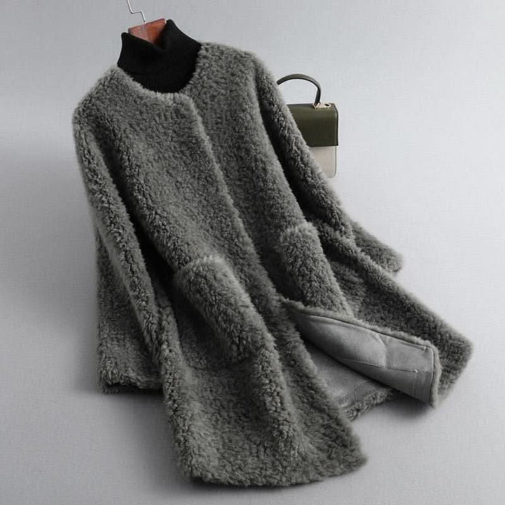 Hollmere | Shearling Coat – Elegante Damenmode für den Winter
