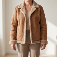 Alice | Warme Und Stilvolle Shearling-Jacke