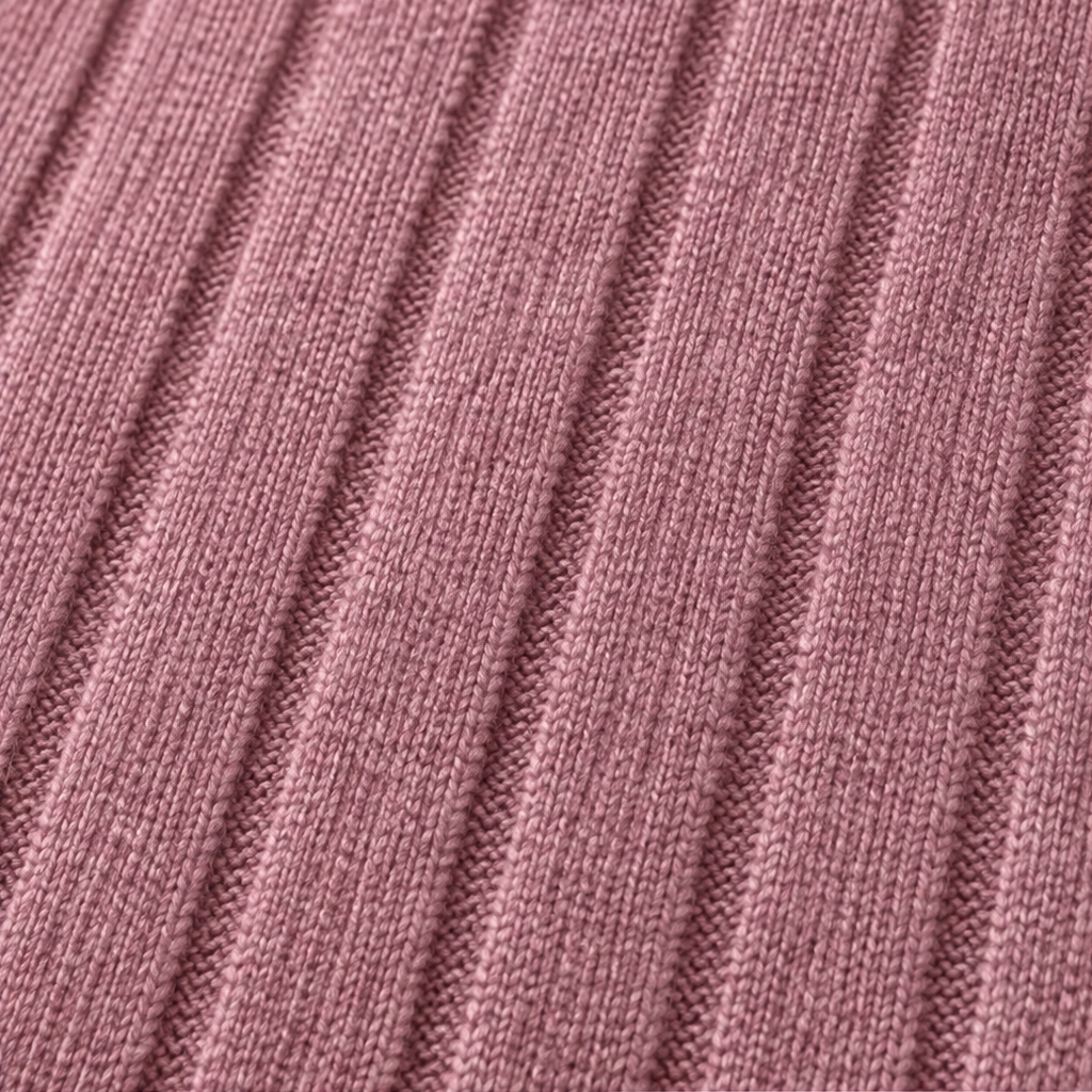 Ribwarm | Hoodie-Maxi-Kleid aus Rippstrick