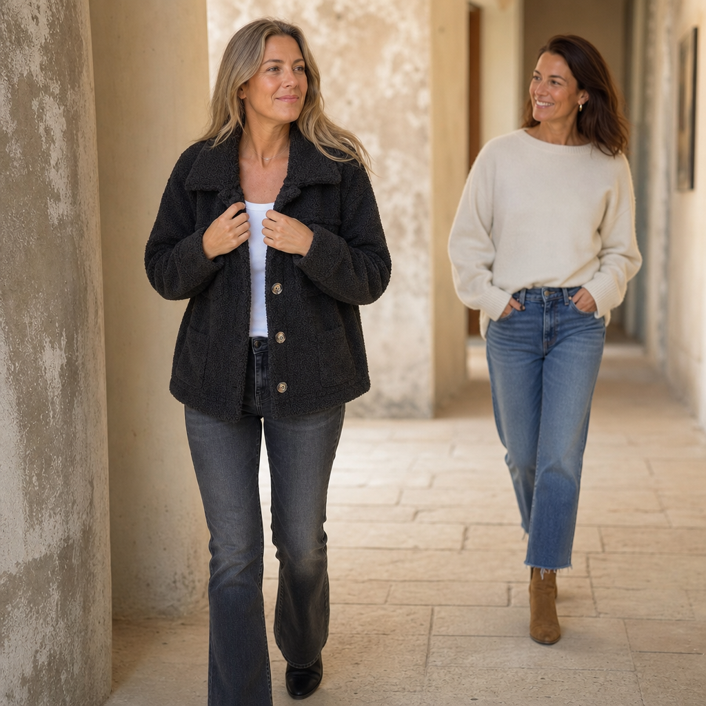 Ariane | Curly Faux-Fur Jacket – Versatile Look für jeden Anlass