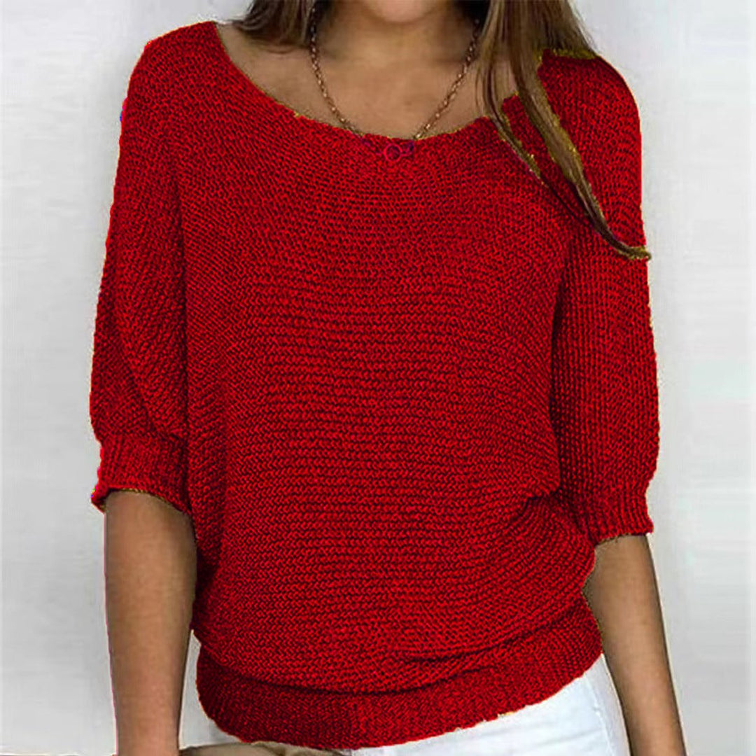 Elena | Casual Oversized Knit Sweater for Women