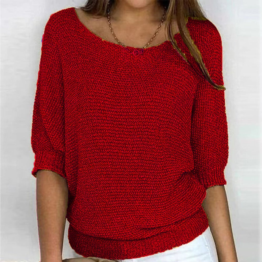 Lena | Knitted Sweater – Casual Oversized Style for Women