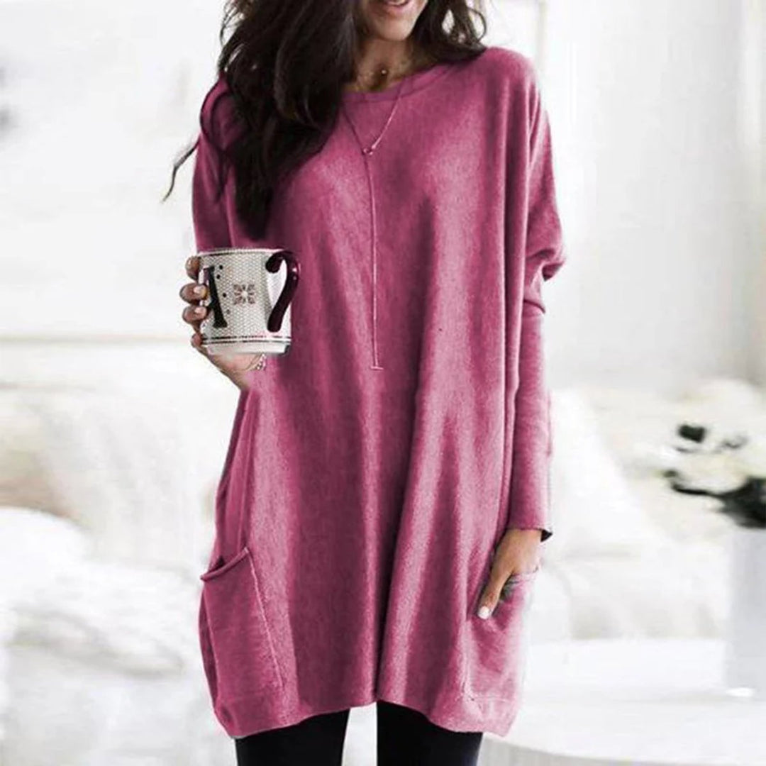 Valeria | Casual Oversized Tunic with Practical Pockets