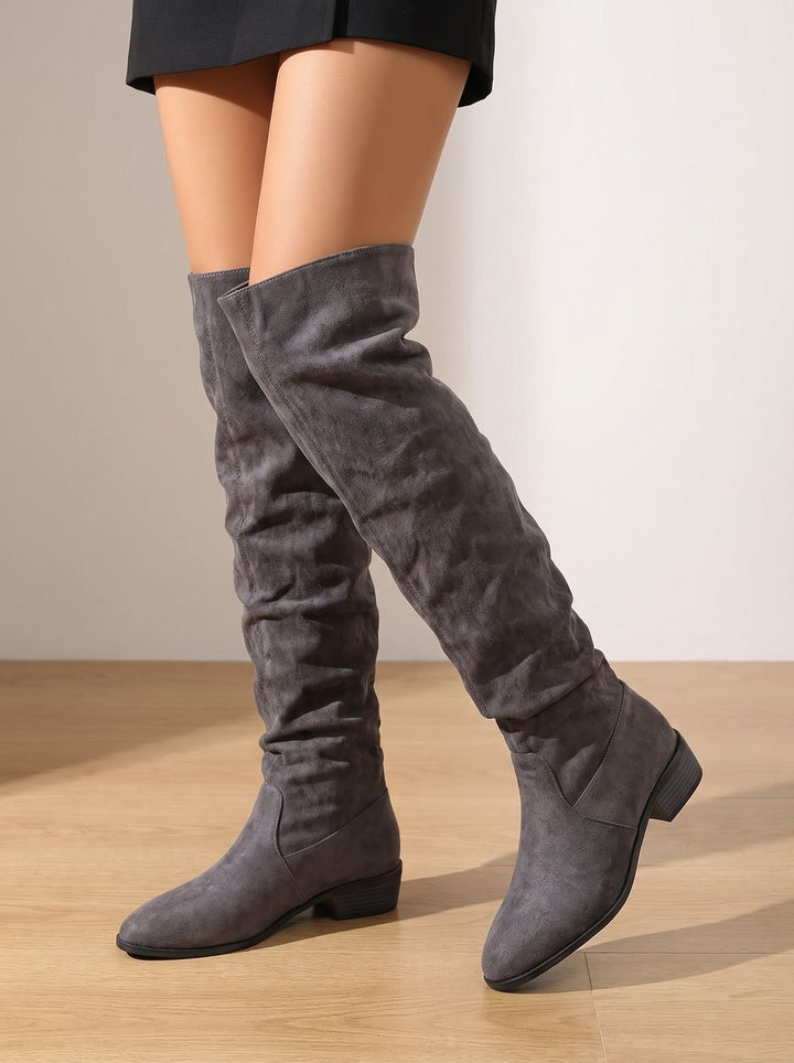 Charlotte | Überknie Stiefel – Eleganter Look für Frauen