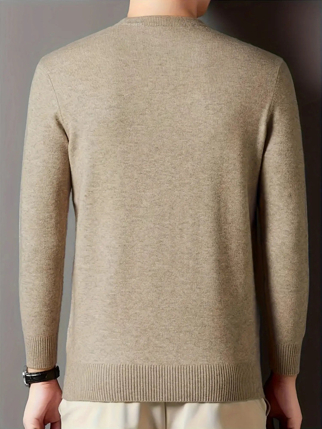 Jonah | Mock Neck Knit Sweater für Männer