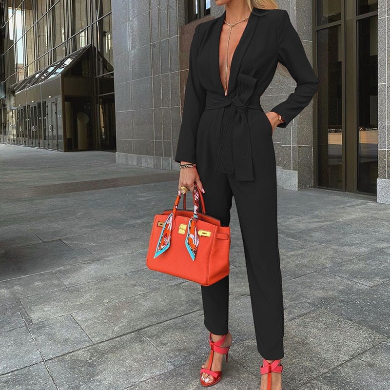 Luisa | Elegant and Comfortable Belted Suits