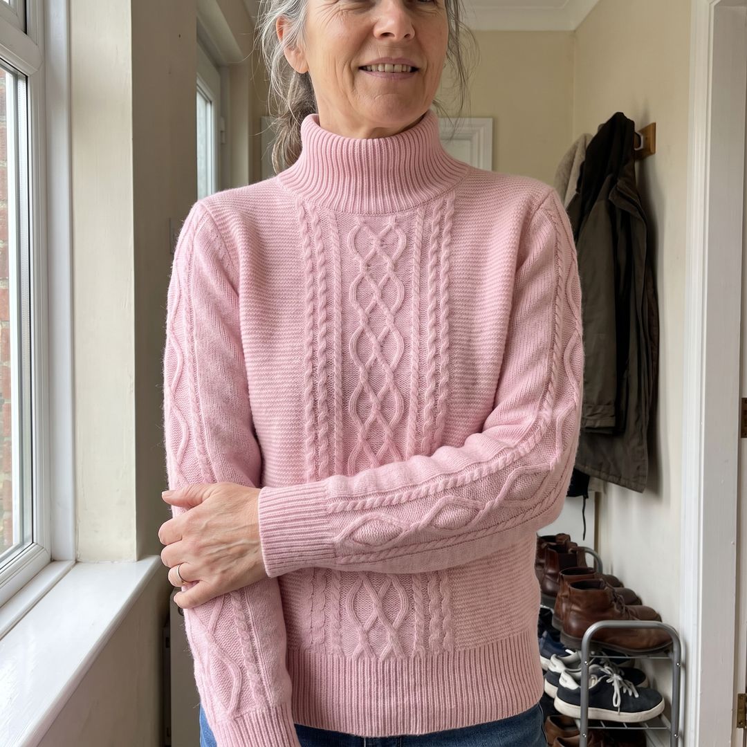 Flauschige | Turtleneck – Einzigartiges Design für Frauen