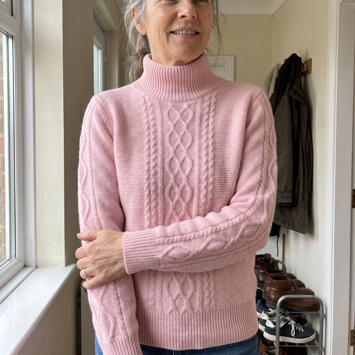 Flauschige | Turtleneck – Einzigartiges Design für Frauen