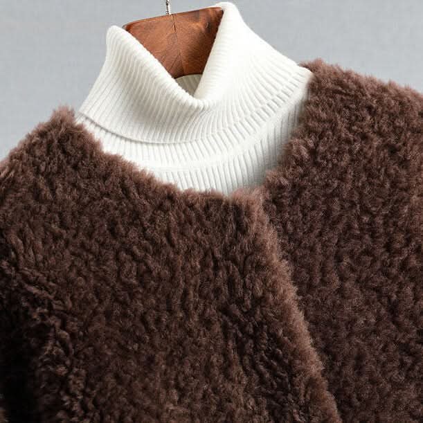 Hollmere | Shearling Coat – Elegante Damenmode für den Winter