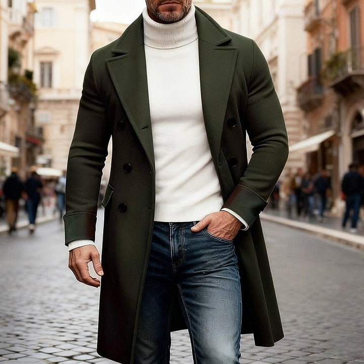 Alexander | Langer Overcoat – Zeitlos Eleganter Style