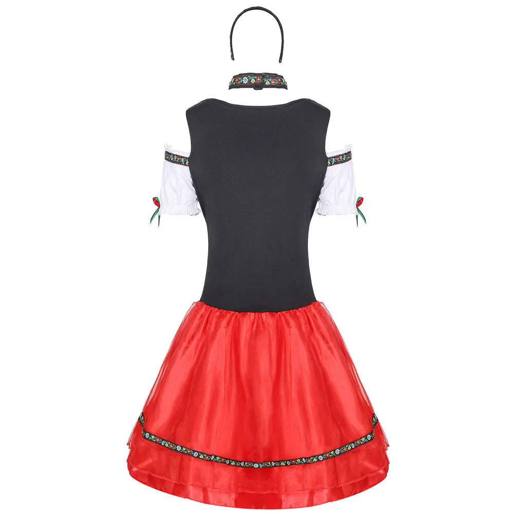 Leni | Oktoberfest Dirndl Kleid Mit Bayerischem Festzauber