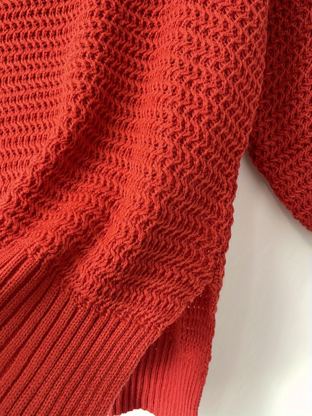 Evangeline | Textured High-Low Sweater – Zeitloser Komfort für Frauen