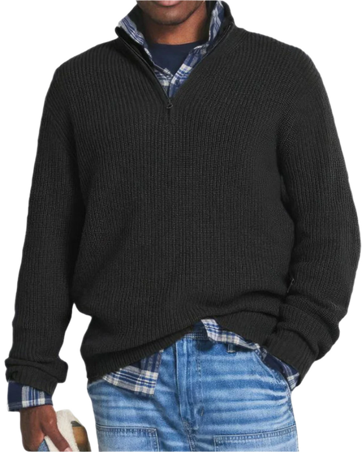 Dario | Zip Sweater – Moderner Stil für Männer