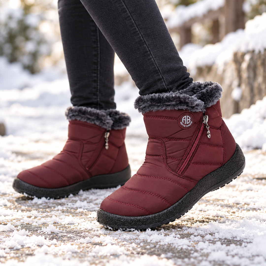 Lunavia | Zipper Ankle Boots – Warm und Wasserabweisend für Frauen