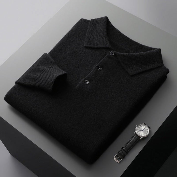Eckhart | Poloshirt aus Kaschmir – Elegantes Design für Herren