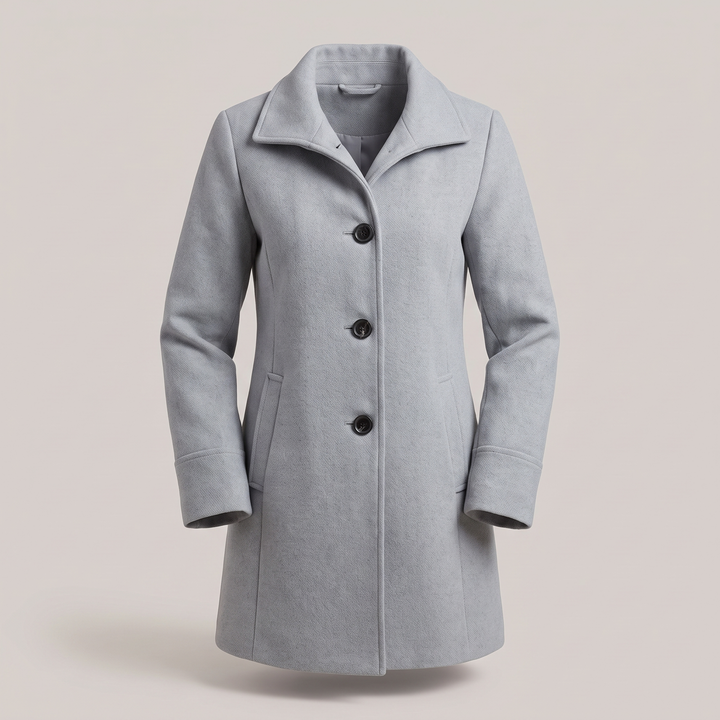 Serena | Heritage Coat – Elegante Winterjacke aus Wolle