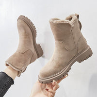 Kerstin | Gemütliche Und Elegante Rauleder Stiefeletten