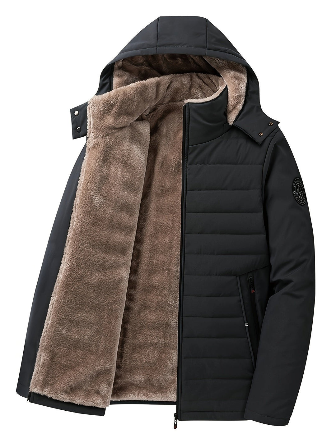 Rhys | Winterjacke mit Kapuze – Warm und Stilvoll