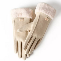 Marlene | Windproof winter gloves with touchscreen function