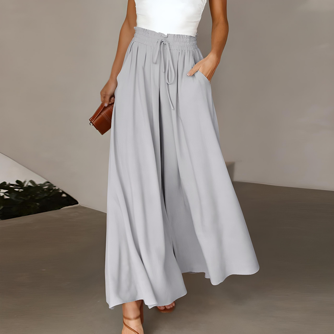 Sophie | Elegant and Airy Wide-Leg Trousers for Summer