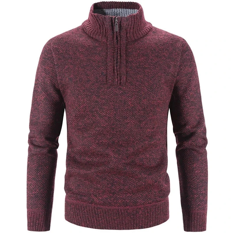 Warmo | Fleece Zip Sweater für Männer – Eleganter Stil