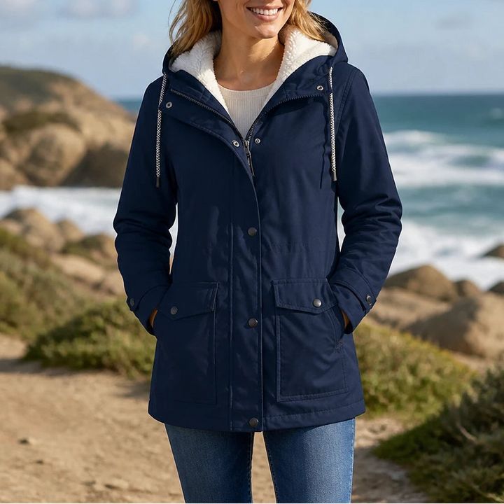 Windora | Fleece-Lined Winter Jacket – Warmer und Stilvoller Schutz für Damen
