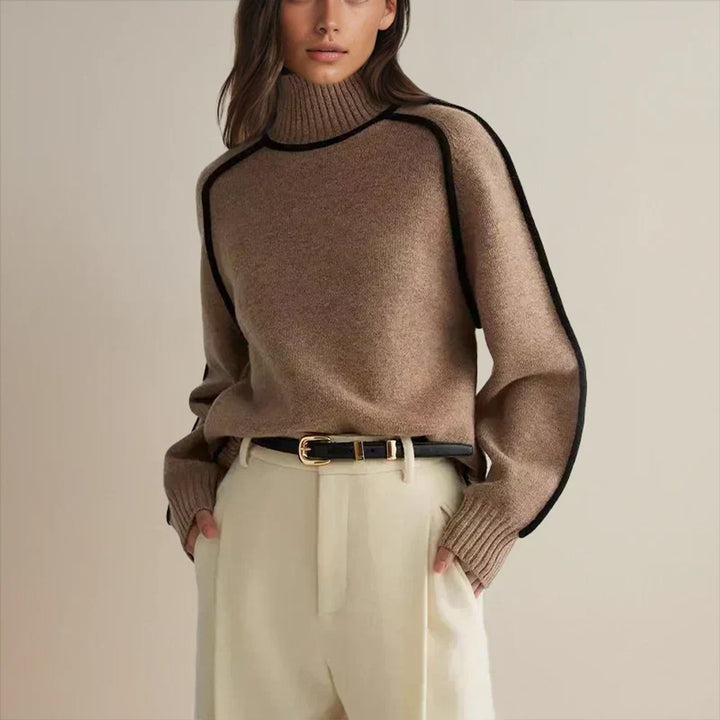 Sophie | Oversized Rollkragenpullover für Damen