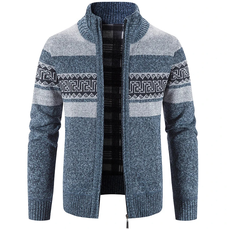 Lucas | Modern and Warm Men’s Sweater Jacket
