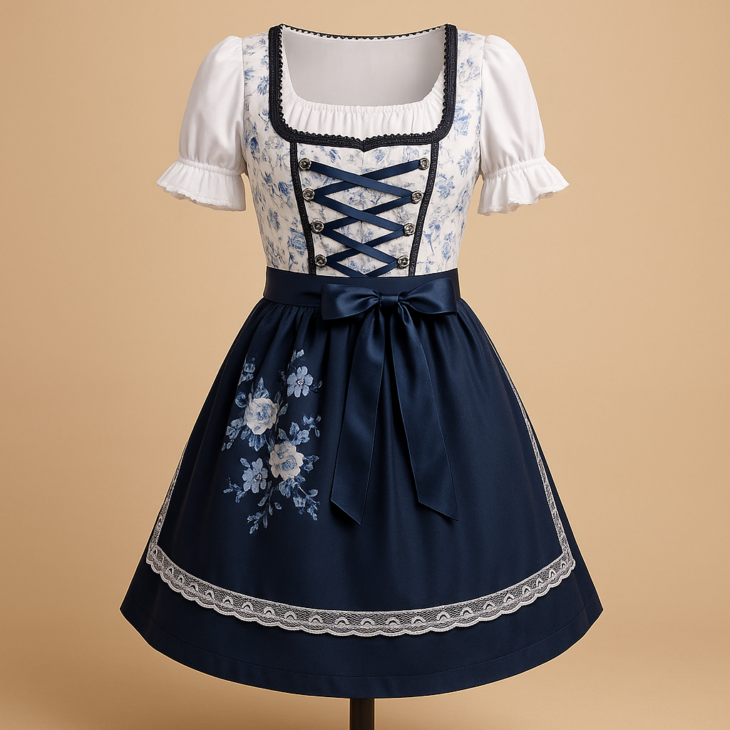 Elena | Elegant and Traditional Oktoberfest Dirndl Dress for Women