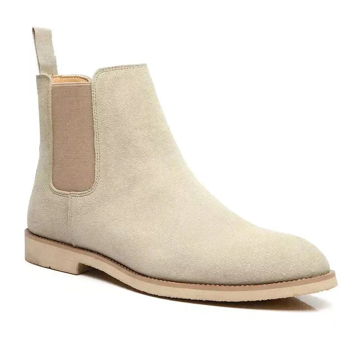 Andrea | Chelsea Stiefel aus Kalbswildleder – Elegantes Design