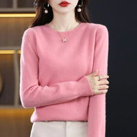 Sophie | Elegant Women's Sweater with a Crew Neck and Soft Feel