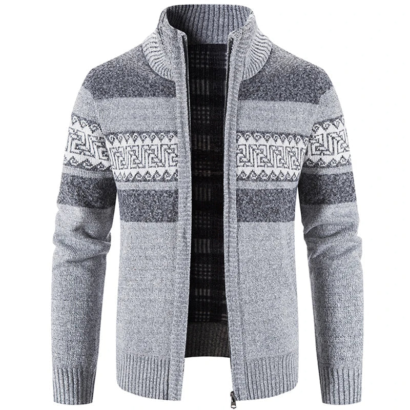 Lucas | Modern and Warm Men’s Sweater Jacket