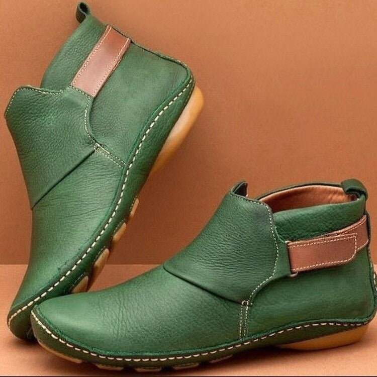 Diana | Elegant and Modern Leather Ankle Boots