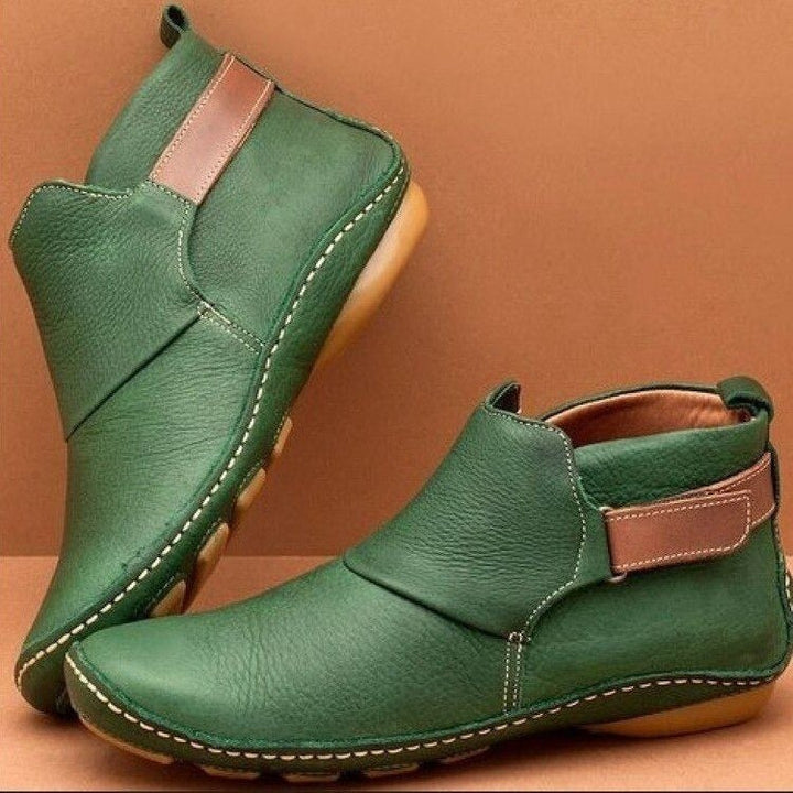 Diana | Elegant and Modern Leather Ankle Boots