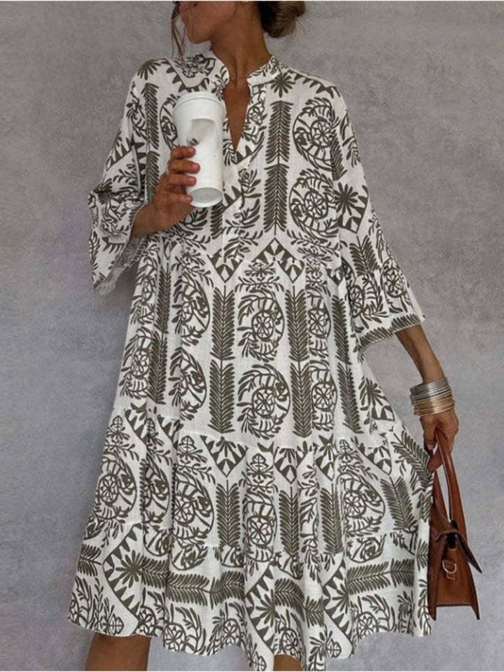Charlotte | Enchanting and Airy Floral Tunic Dress