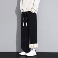Matthias | Warm men’s fleece pants with a comfort waistband